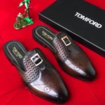 Men's Leather Half shoes