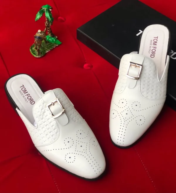 Men's Leather Half shoes